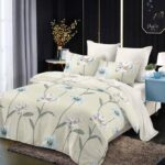 Lenjerie de pat bumbac finet – 6 piese, Model 11180 - imagine 2