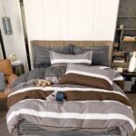 Lenjerie de pat bumbac finet – 6 piese, Model 11460 - imagine 2