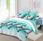 Lenjerie de pat bumbac finet – 6 piese, Model 11540 - imagine 2