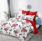 Lenjerie de pat bumbac finet – 6 piese, Model 11542 - imagine 2