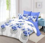 Lenjerie de pat bumbac finet – 6 piese, Model 11545 - imagine 2