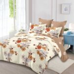 Lenjerie de pat bumbac finet – 6 piese, Model 11546 - imagine 2