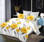 Lenjerie de pat bumbac finet – 6 piese, Model 11547 - imagine 2