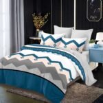 Lenjerie de pat bumbac finet – 6 piese, Model 11550 - imagine 2