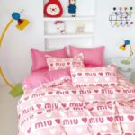 Lenjerie de pat bumbac finet – 6 piese, Model 11567 - imagine 2