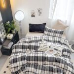 Lenjerie de pat bumbac finet – 6 piese, Model 11570 - imagine 2