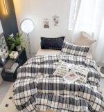 Lenjerie de pat bumbac finet – 6 piese, Model 11570 - imagine 2