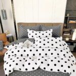 Lenjerie de pat bumbac finet – 6 piese, Model 11573 - imagine 2