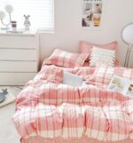 Lenjerie de pat bumbac finet – 6 piese, Model 11771 - imagine 2