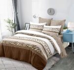 Lenjerie de pat bumbac finet – 6 piese, Model 11938 - imagine 2