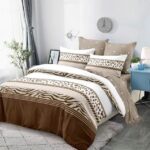 Lenjerie de pat bumbac finet – 6 piese, Model 11938 - imagine 2