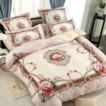Lenjerie de pat bumbac finet – 6 piese, Model 12246