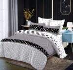 Lenjerie de pat bumbac finet – 6 piese, Model 12414 - imagine 2