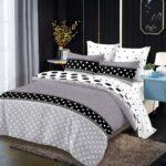 Lenjerie de pat bumbac finet – 6 piese, Model 12414 - imagine 2