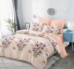 Lenjerie de pat bumbac finet – 6 piese, Model 12424 - imagine 2