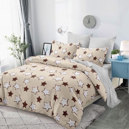 Lenjerie de pat bumbac finet – 6 piese, Model 12568 - imagine 2