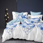 Lenjerie de pat bumbac finet – 6 piese, Model 12580 - imagine 2