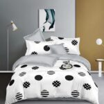 Lenjerie de pat bumbac finet – 6 piese, Model 12708