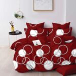 Lenjerie de pat bumbac finet – 6 piese, Model 13012