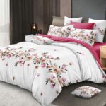 Lenjerie de pat bumbac finet – 6 piese, Model 14032 - imagine 2