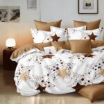 Lenjerie de pat bumbac finet – 6 piese, Model 14034 - imagine 2