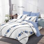 Lenjerie de pat bumbac finet – 6 piese, Model 14354