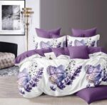 Lenjerie de pat bumbac finet – 6 piese, Model 14981 - imagine 2