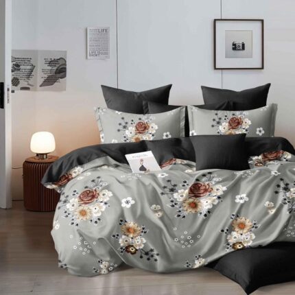 Lenjerie de pat bumbac finet – 6 piese, Model 14984 - imagine 2