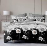 Lenjerie de pat bumbac finet – 6 piese, Model 14985 - imagine 2