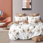 Lenjerie de pat bumbac finet – 6 piese, Model 14990 - imagine 2