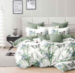 Lenjerie de pat bumbac finet – 6 piese, Model 14992 - imagine 2