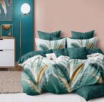 Lenjerie de pat bumbac finet – 6 piese, Model 14998 - imagine 2