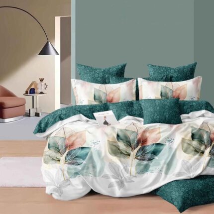 Lenjerie de pat bumbac finet – 6 piese, Model 14999 - imagine 2