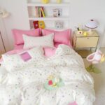 Lenjerie de pat bumbac finet – 6 piese, Model 15108 - imagine 2
