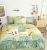 Lenjerie de pat bumbac finet – 6 piese, Model 16067 - imagine 2