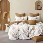 Lenjerie de pat bumbac finet – 6 piese, Model 16228 - imagine 2