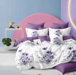 Lenjerie de pat bumbac finet – 6 piese, Model 16232 - imagine 2