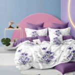 Lenjerie de pat bumbac finet – 6 piese, Model 16232 - imagine 2
