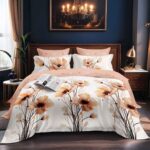 Lenjerie de pat bumbac finet – 6 piese, Model 16233 - imagine 2