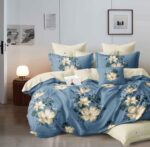 Lenjerie de pat bumbac finet – 6 piese, Model 16238 - imagine 2