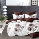 Lenjerie de pat bumbac finet – 6 piese, Model 16241 - imagine 2