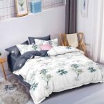 Lenjerie de pat bumbac finet – 6 piese, Model 16242 - imagine 2