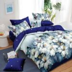 Lenjerie de pat bumbac finet – 6 piese, Model 16243 - imagine 2