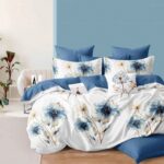Lenjerie de pat bumbac finet – 6 piese, Model 16245 - imagine 2
