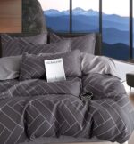 Lenjerie de pat bumbac finet – 6 piese, Model 16269 - imagine 2
