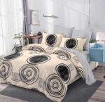 Lenjerie de pat bumbac finet – 6 piese, Model 16310 - imagine 2