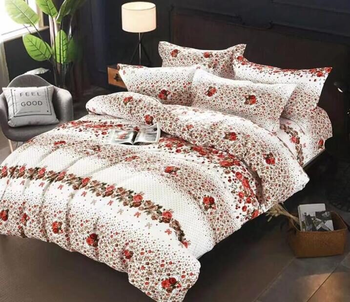Lenjerie de pat bumbac finet – 6 piese, Model 5901 Lenjerie de pat bumbac finet – 6 piese, Model 5901