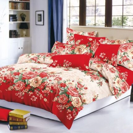 Lenjerie de pat bumbac finet – 6 piese, Model 9529