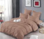 Lenjerie de pat bumbac finet creponat – 6 piese, Model 5065 - imagine 2