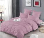 Lenjerie de pat bumbac finet creponat – 6 piese, Model 5075 - imagine 2
